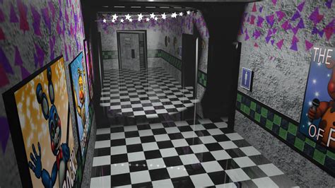 The very first blender exclusive FNaF 1 Map o