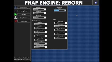 Fnaf engine reborn.  If you find issues, please report them on the Dis...