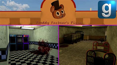 [GMoD/FNaF] Abandoned FNaF 2 Map Rebooted. Created by Geozek. This is the official port from SFM to GMOD!! Don't worry, I asked permission to port this so hopefully it'll stay on the workshop! Don't think it's a prank because it's first time. I will eventually port more maps, when I have the chance of course.. 
