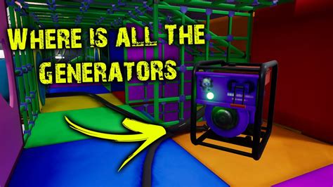 How to find all three generators in Five Nights at Freddy's.. 