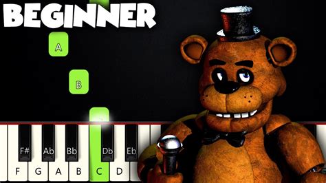 How to play five nights at freddy's full soundtrack piano tutoria