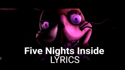 Original lyrics of Five Nights At Freddy's Song song by The Living Tombstone. Explore 12 meanings and explanations or write yours. Find more of The Living Tombstone lyrics. Watch official video, print or download text in PDF. Comment and share your favourite lyrics. 