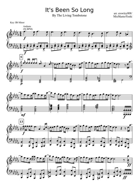 Don't Go (Good Ending) - FNaF 3 Sheet music for Piano (Solo) Easy | Musescore.com. Off. BPM. 144. F, d. Download and print in PDF or MIDI free sheet music of Five Nights At Freddy's - The Living Tombstone for Five Nights At Freddy's by The Living Tombstone arranged by Mr. Shellduck for Piano (Solo). 