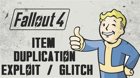 April 12, 2016 by Fraghero Team. Another patch, another glitch. This time it's a new duplication glitch that works for Fallout 4's new 1.4 patch. We were emailed by YouTuber Starlord with all the details. This is obviously a post geared towards console players since PC players can spawn anything into the game.. 