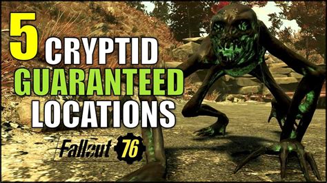 Go to fo76 r/fo76. r/fo76. The Fallout Networks subreddit for Fallout 76. Guides, builds, News, events, and more. ... The game has subclasses of cryptids, with some being pre-War (Mothman) and others being cryptids that seem to be post-war retrofitted by survivors (Snallygasters) with plenty of grey area, as part of the mythos of any cryptid is .... 