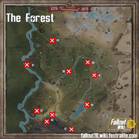 Fo76 treasure map. Fallout 76 Mire Treasure Map 03 Location 