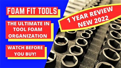 Foam Fit Tools 1 Year Later Review - YouTube