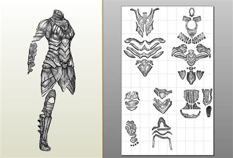 Foam armor template. TEMPLATE / PATTERN --> BRONAVARO.COM. KNIGHT ARMOR - Printable Template / Pattern to Make Yourself (DIY) * File Format: PDF / PDO. * The Default Dimensions (Size) for Person : Height Around 180 - 185 cm / Weight 75 - 85 kg. * Recommended Build Materials - EVA FOAM Thikness 8 - 10 mm , Or CardBoard. Image size. 