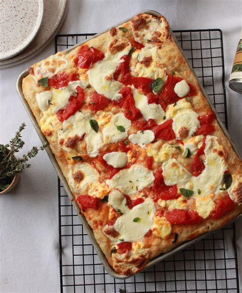 Foccacia pizza. May 16, 2023 ... Instructions · Mix together the salt, all-purpose flour, semolina flour, and instant yeast in a stand mixer bowl. · Drizzle the dough with some ... 