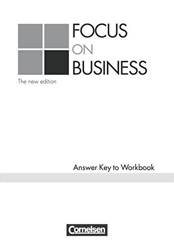 Focus on business, schlüssel zum workbook. - Where were you when i needed you dad a guide for healing your father wound.