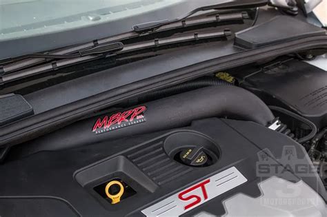 Focus st intake install.  First, here’s the stock intake.  I recently i...