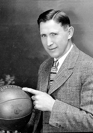 ALLEN, Forrest Clare ("Phog") (b. 18 November 1885 in Jamesport, Missouri; d. 16 September 1974 in Lawrence, Kansas), noted college basketball coach at the University of Kansas from 1908 to 1909 and from 1920 to 1956 who was elected to the Naismith Memorial Basketball Hall of Fame in 1959.Allen was the fourth of six sons born to William T. Allen, a produce wholesaler, and Mary Elexzene Perry .... 