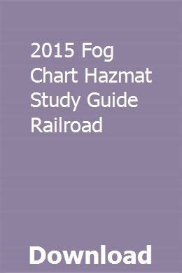 Fog chart 2013 railroad study guide. - Furuno far 2825 radar service manual.