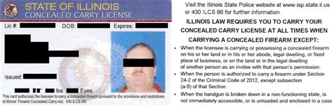 Foid card portal.  This law requires an Illinois Concealed Carry License...