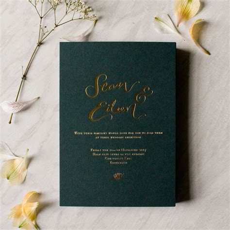 Foil Stamping Wedding Invitations & Invites Online - EWI