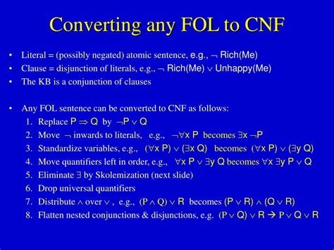 Fol to cnf converter. .  ...