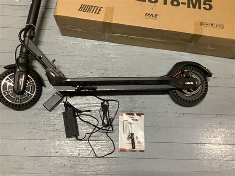 Foldable Electric Scooter HURES18-M5 – Pyle USA