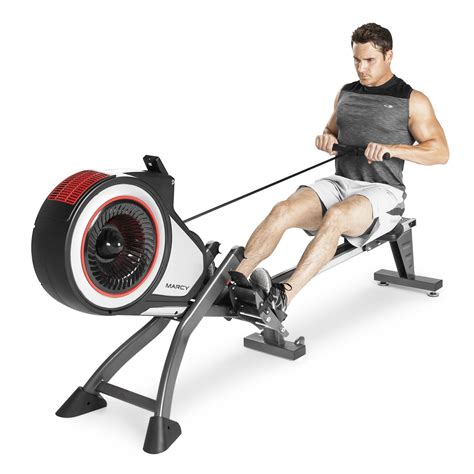 Foldable rowing machine. 【Foldable Design】: The rowing machine can be easily folded for easy and compact storage after use. Besides, the heavy-duty wheels allow mobility. （Note: The magnetic model does not require electricity. This rowing machine comes with 1-year warranty. Feel free to contact us if any query. 