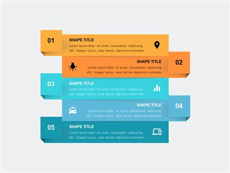 Folded String List PowerPoint Templates PowerPoint Free