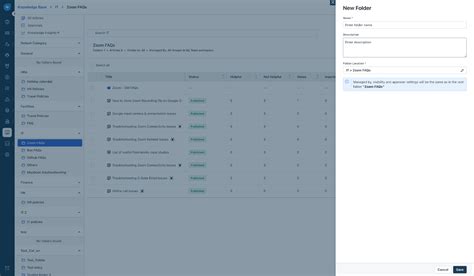 Folder and Message Hierarchy FreshSkills