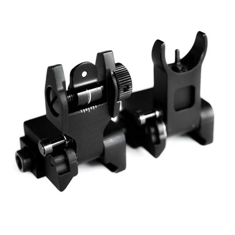 Folding Iron Sights for AR-15 AT3 Tactical