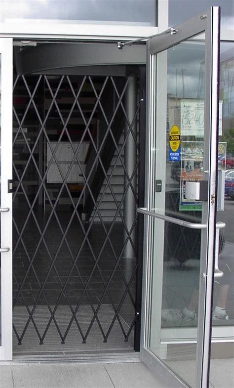 Folding Security Gates Custom Made Commercial