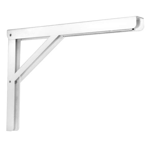 Sumnacon Sturdy Folding Shelf Brackets - Heavy Duty White Metal Triangle Table Bench Folding Shelf Bracket 8 Inch, 2 Pcs Folding Shelf Hinge Wall Mounted, Max Load 99lb 4.7 out of 5 stars 5,657 $11.99 $ 11 . 99. 