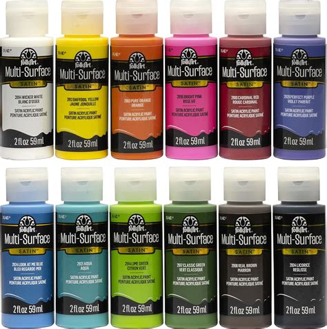 Folk art paint multi surface.  It&rsquo;s perfect for DIY projects, crafts, home d&e...