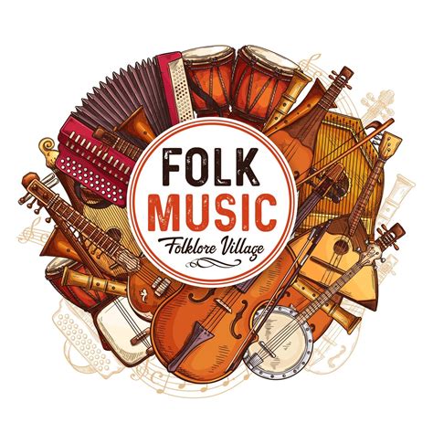 Folk music. folk music Music deriving from, and expressive of, a particular national, ethnic, or regional culture; it is nearly always vocal. Its main theme tends to be the history of a people, so that folk songs are usually narrative. Their origin is almost always peasant. The musical structure is the simple repetition of a tune (with or without chorus ... 