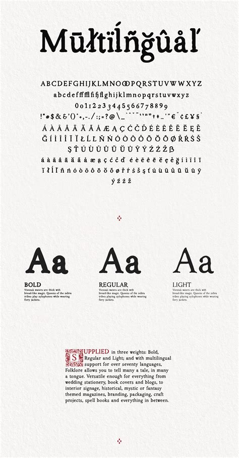 Folklore Font And Dropcaps Design Cuts