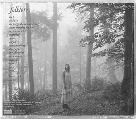 Videos and songs from the deluxe edition of “folklore” the 2020 Folk Pop album and eighth full-length studio release for American singer-songwriter, Taylor S.... 