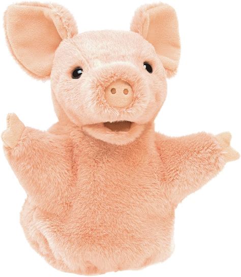 Folkmanis Piglet Hand Puppet, Pink, 1 EA - amazon.com