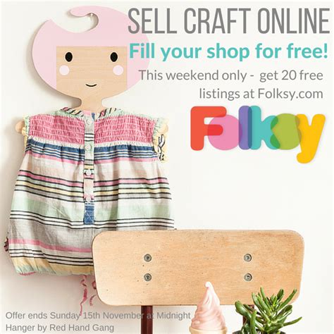 Folksy. Etsy also have a policy of with holding a lot of your money. So far Folksy has worked for me, visitors to my 'shop' straight off, reasonable fees, very easy to use. If you want a platform to sell your handmade items, I thoroughly recommend Folksy. Date of experience: 29 November 2023. Useful2. Share. JU. Judith. 