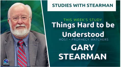 Follow Gary Stearman and