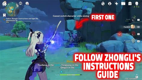 Follow Zhongli's instructions and light the monuments up | Genshin Impact. Feedback; Report; 188 Views Nov 3, 2021. Repost is prohibited without the creator's permission. skyGAMERaxe . 0 Follower · 123 Videos. Follow. Recommended for You. All; Anime; 1:28. MISTY GARDEN FOR ZHONGLI GUIDE/OF DRINK A DREAMING DAY 2 EVENT.. 