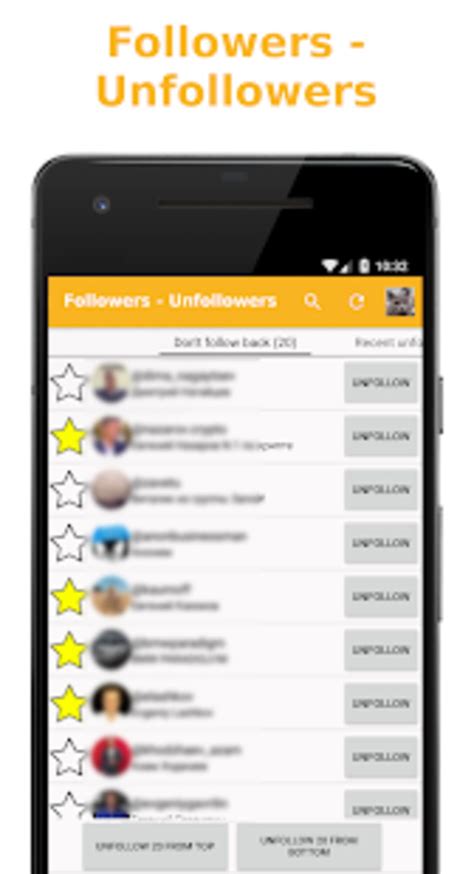 Followers unfollowers download. 2 APK download for Android.  Designed to help users...