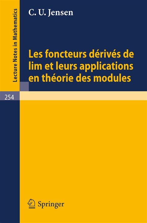 Foncteurs dérivés de lim et leurs applications en théorie des modules. - Handbuch zur lösung von data mining-konzepten und -techniken.