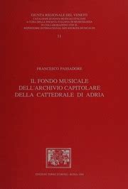 Fondo musicale dell'archivio capitolare della cattedrale di adria. - The newspaper designers handbook by tim harrower.