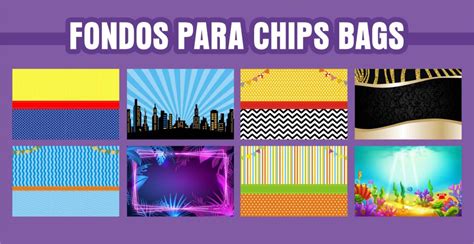 Fondos para Chips Bags - Mega Idea