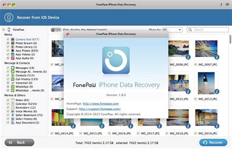 FonePaw iPhone Data Recovery for Windows