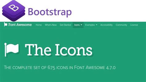 Font Awesome Bootstrap 3