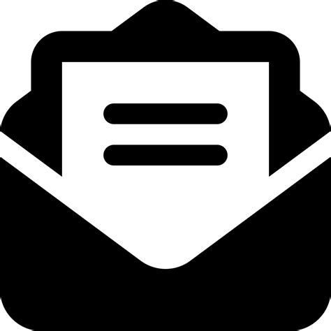 Font Awesome Envelope Open Text Icon Font Awesome Iconpack Font