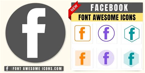 Font Awesome facebook f Icon HTML, CSS Class fa fa facebook f, fa fa