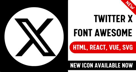 Font Awesome twitter Icon HTML, CSS Class fa fa twitter, fa fa Icon