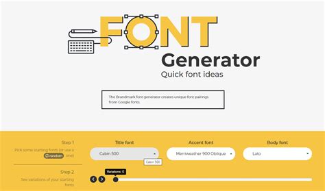 Font Generator