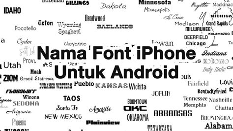 Font Iphone Untuk Android: New fonts fonts image 1