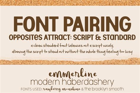 Font Pairing Guide Pairing Script Fonts MakersType