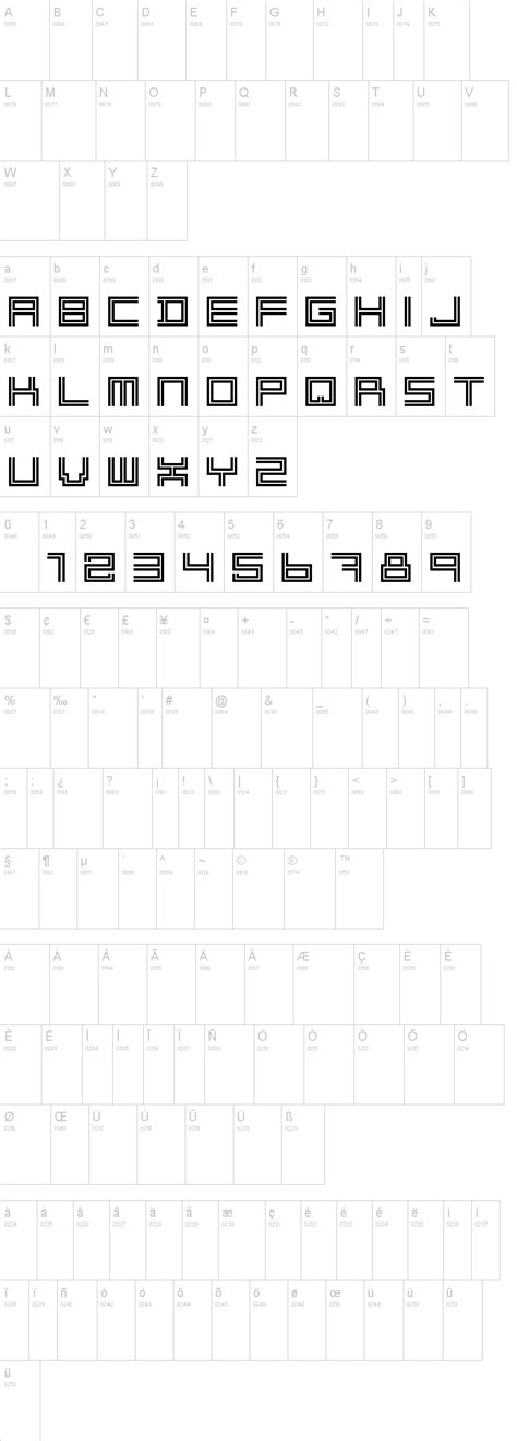 Font with lines inside dafont.  Unlock your creativity with our free inlined fonts.  Thi...