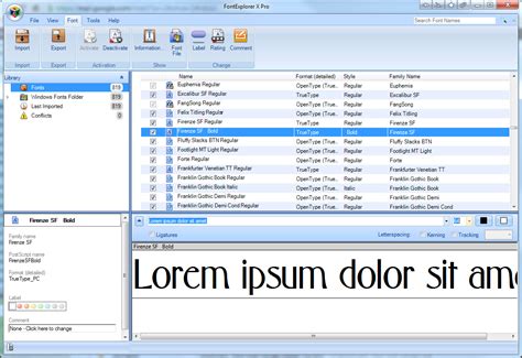 FontExplorer X Pro 7.0.1 Crack FREE Download Mac Software Download