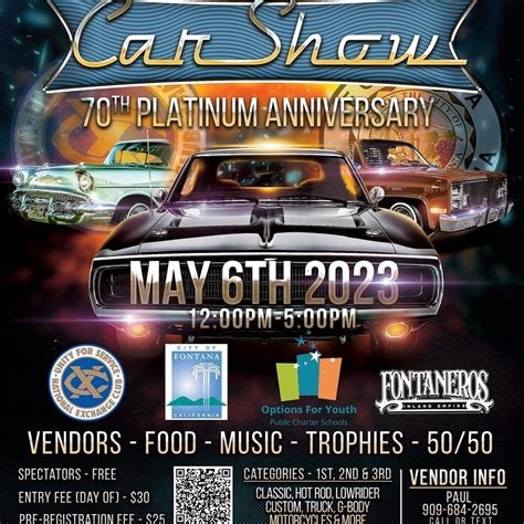 Fontana car show 2023. Check out all the upcoming car shows in Minnesota below. If you know of a show that isn’t on our list shoot us an email with info and we will get it added, info@carshowsnow.com. Submit your show here or get a Featured event here. 